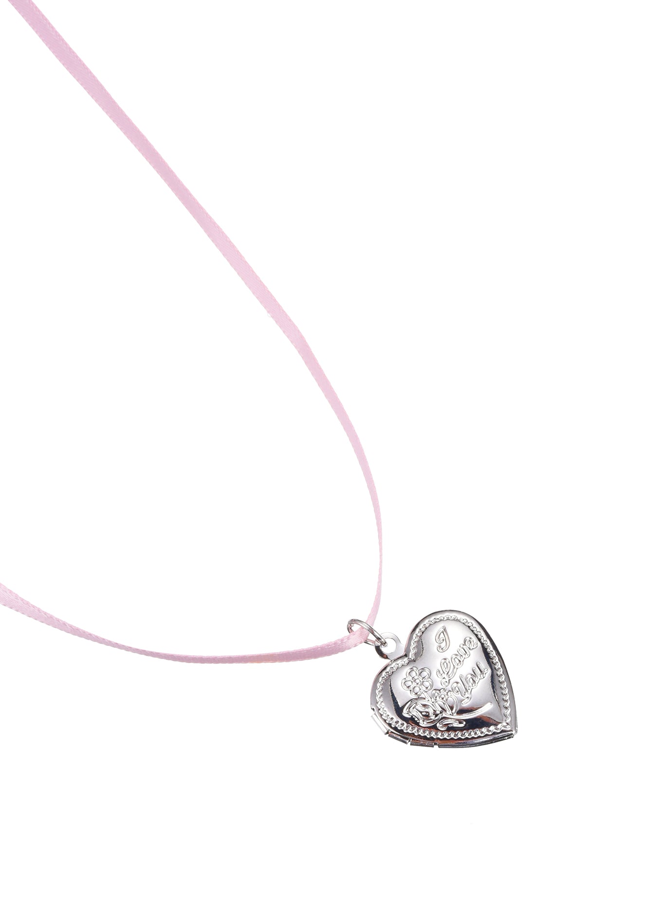 Dan Pink Love Locket Necklace – Maison Foufou