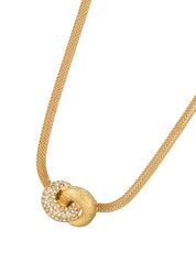 Clotilde Vintage Golden Loops Necklace