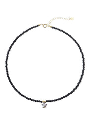 Killian Black Star Necklace