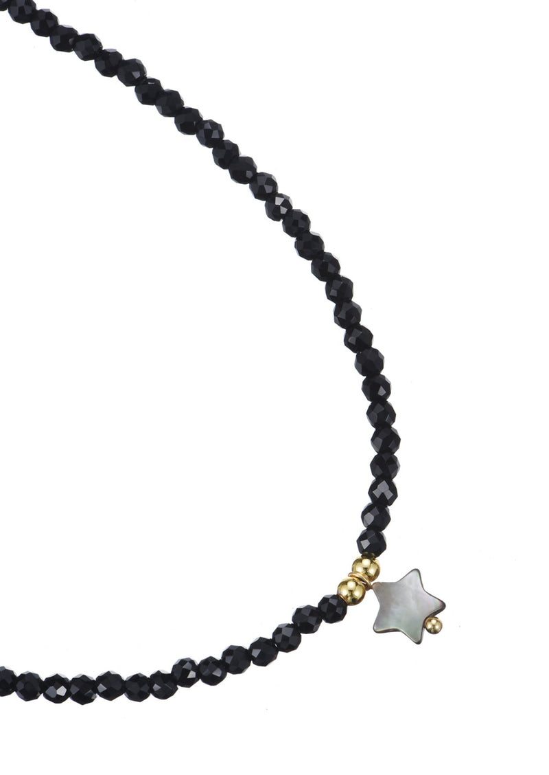 Killian Black Star Necklace