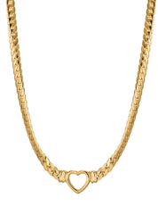 Lili Bold Love Golden Chain Necklace