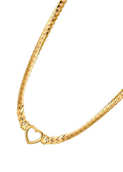 Lili Bold Love Golden Chain Necklace