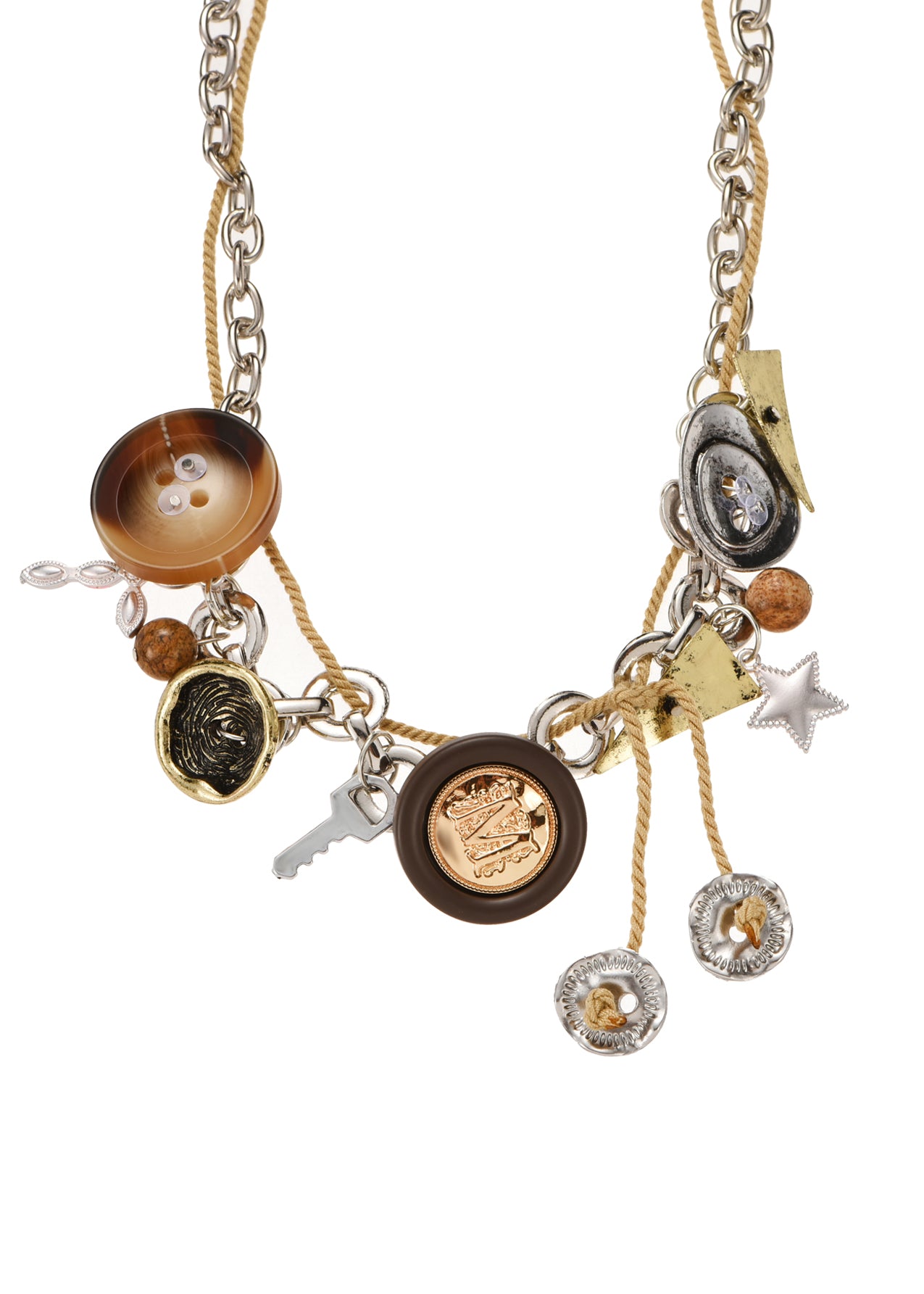 ブリザックButton Works Necklace Button Works Necklace & Bracelet アクセサリー