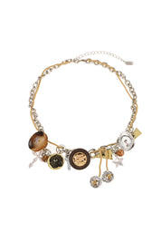 Billy Buttons Vintage Silver Necklace