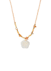 Khal Summer White Flower Necklace