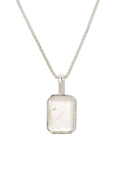 Vera Icy Long Chain Necklace - Silver