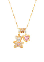 Hug Me Bear Necklace