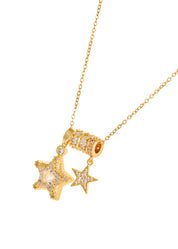 James Star Golden Necklace