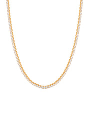 Foufou Glittering Tennis Chain Necklace