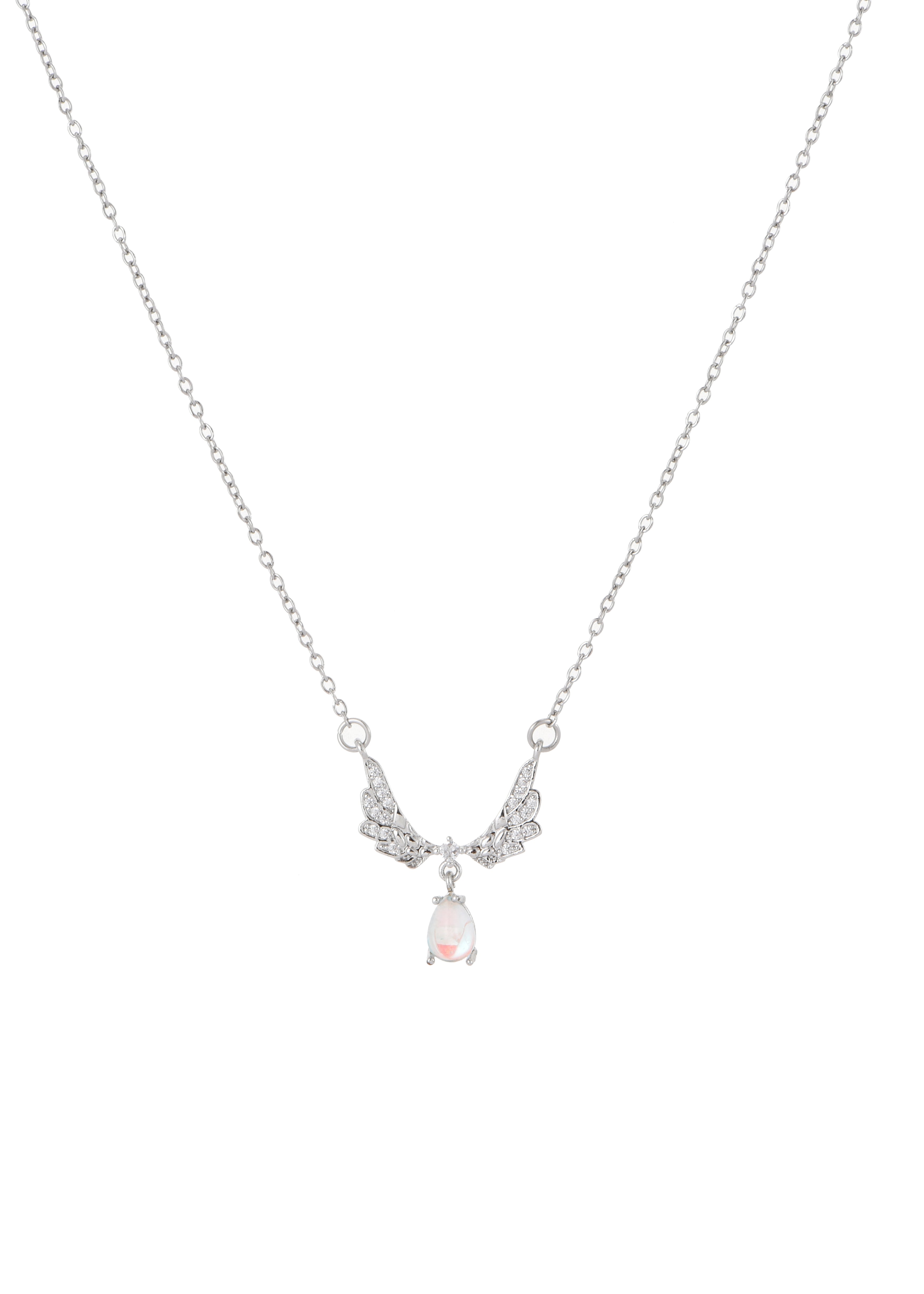 Moonstone Wings Necklace