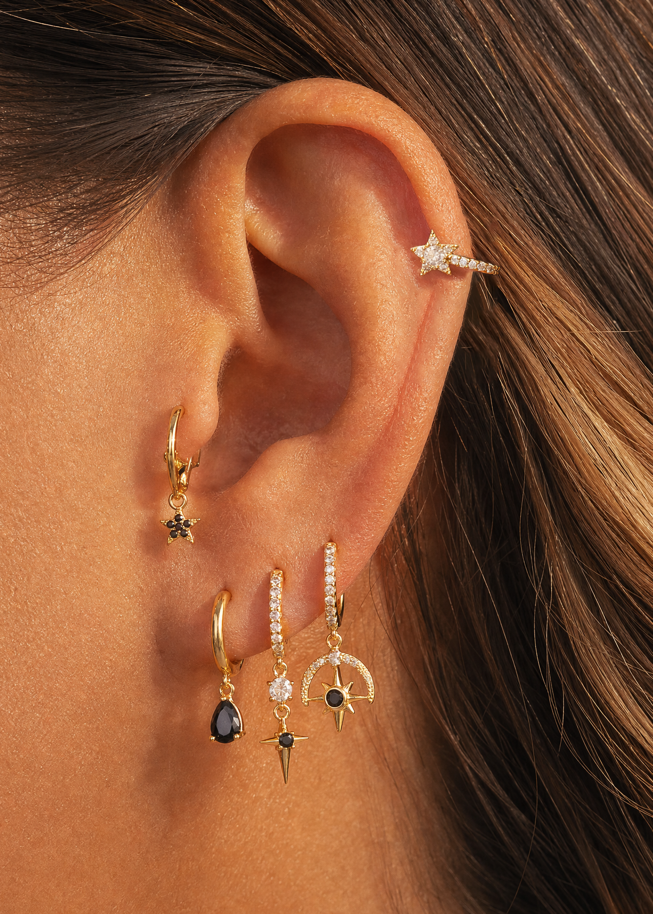 Zeus Space Petit Earrings Set