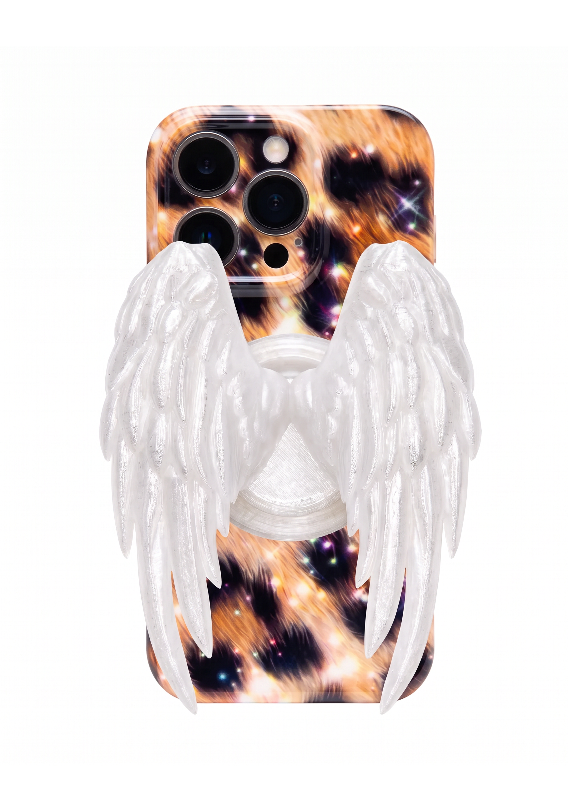 Angel Wings Phone Holder - White