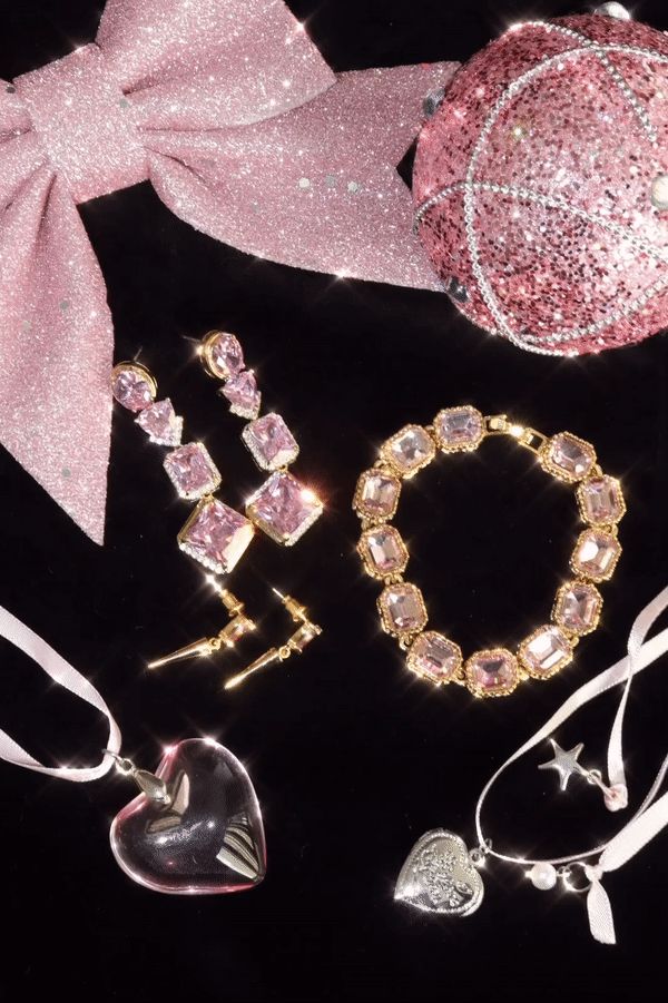 Dan Pink Love Locket Necklace