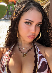Manuelle Brown Stone Tiger's Eye Golden Necklace
