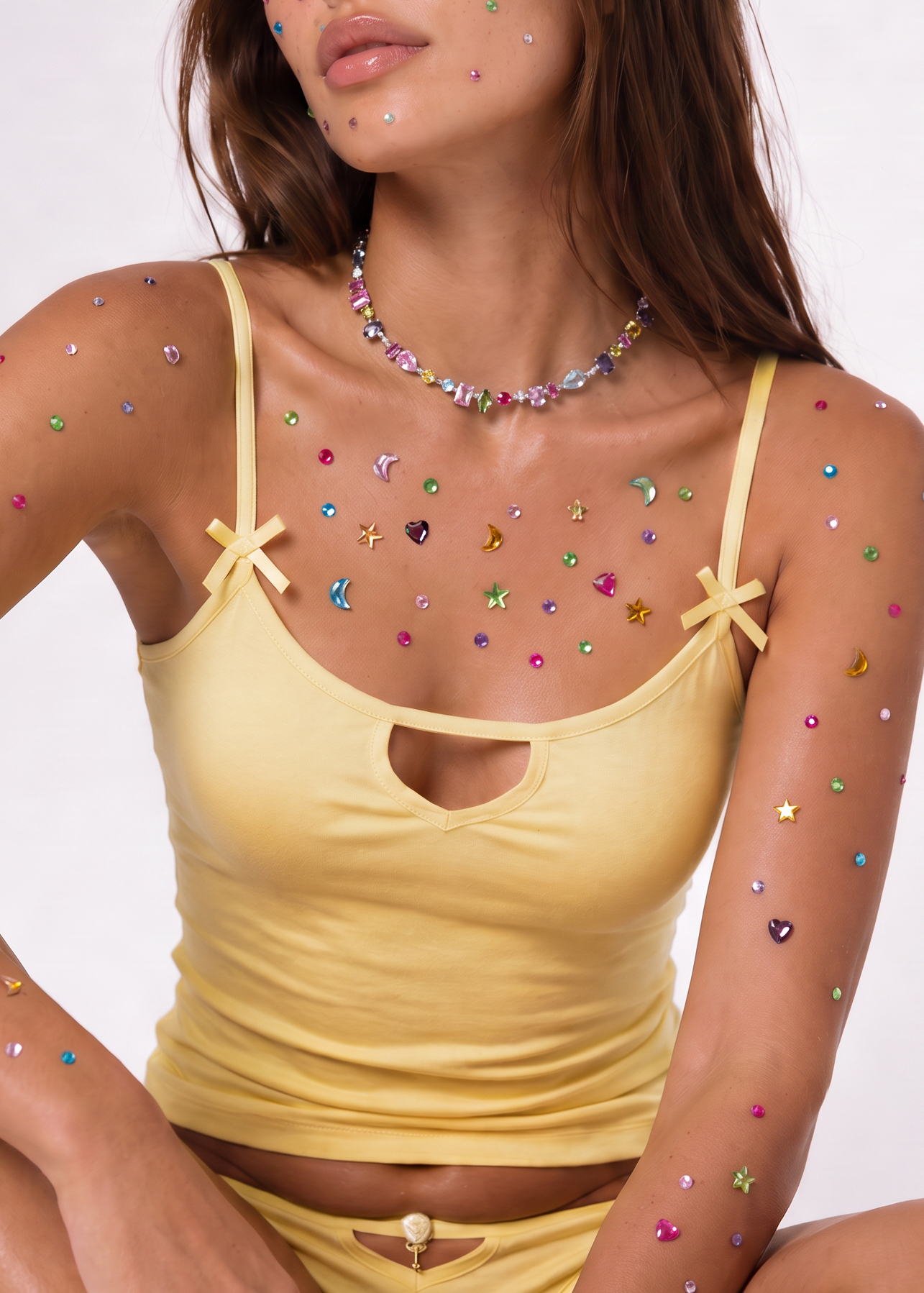 Free Foufou Gemstones Duo Stickers