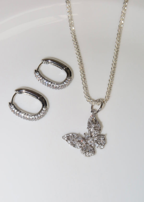 Lolita Butterfly Gemstone Necklace