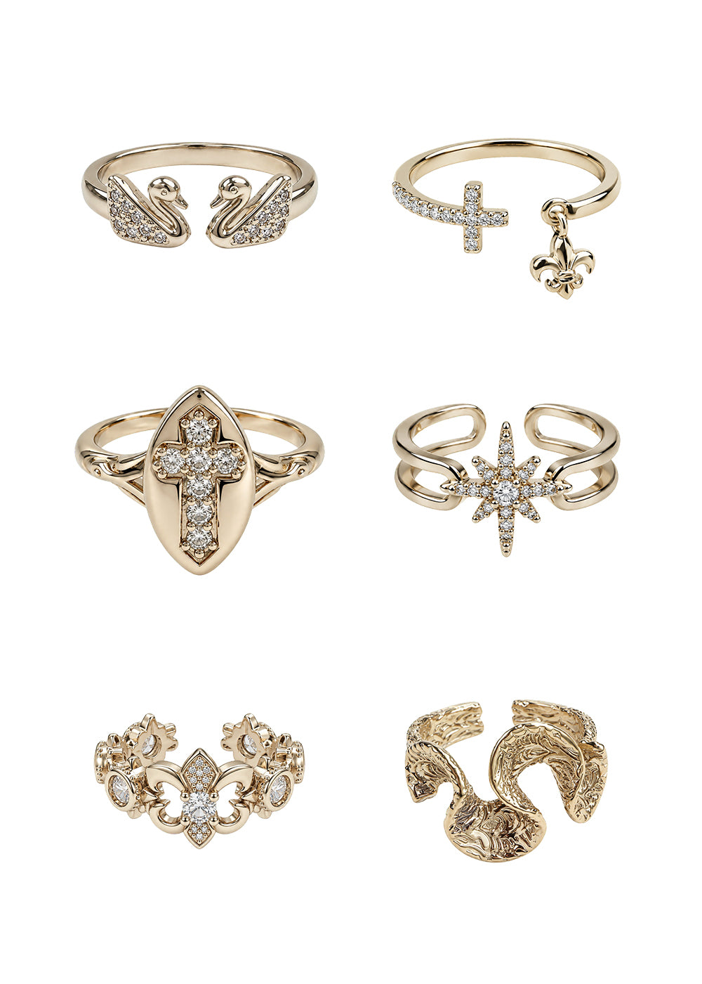 Rebel Romance Rings Collection