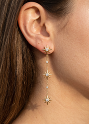 Sam Long Earring - Star