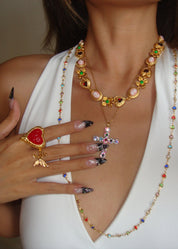 Mel Butterfly Golden Ring