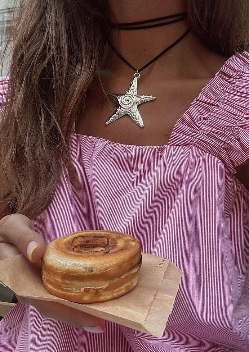 Brooke By the Sea Velvet Star Necklace