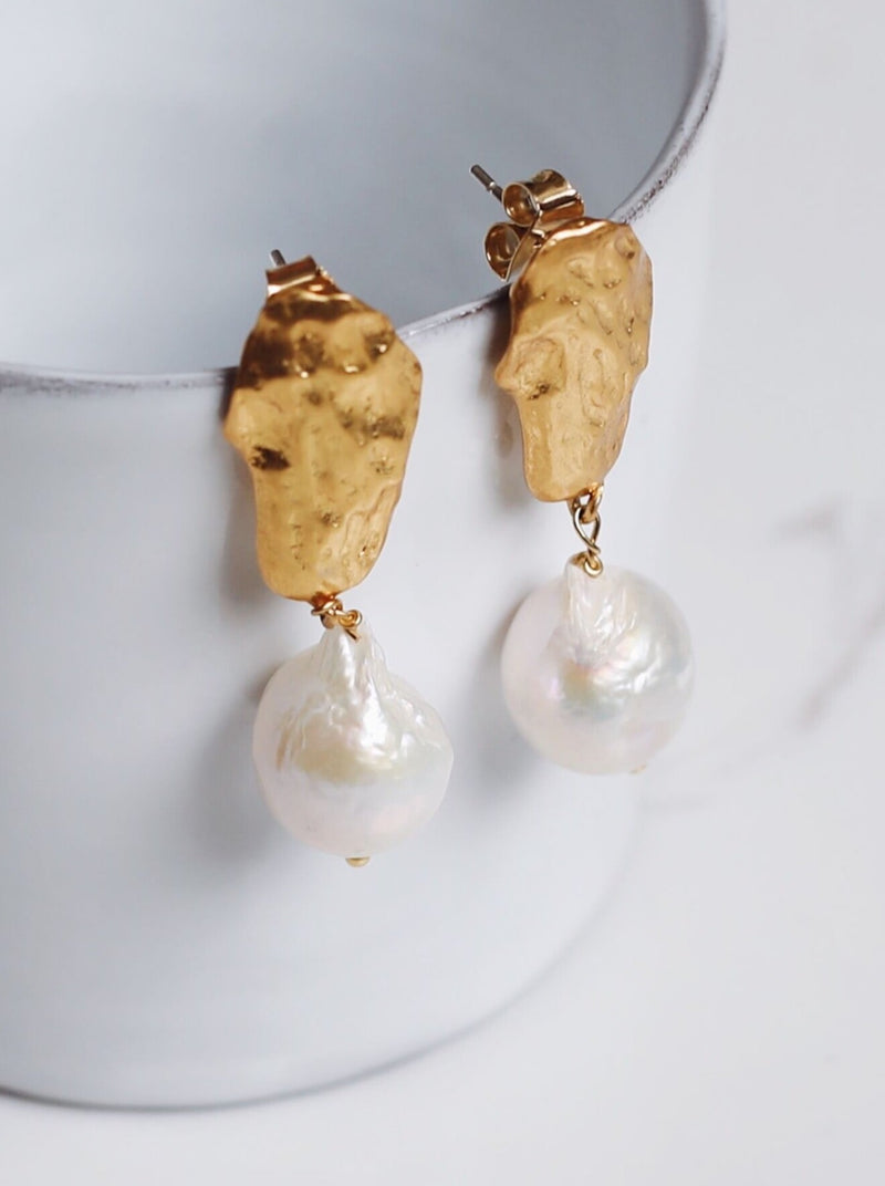 Odessey Pearl Earrings - Maison Foufou